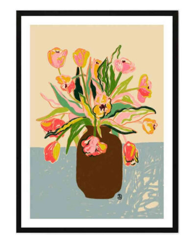 تابلو مدل Tulips کد 248901521