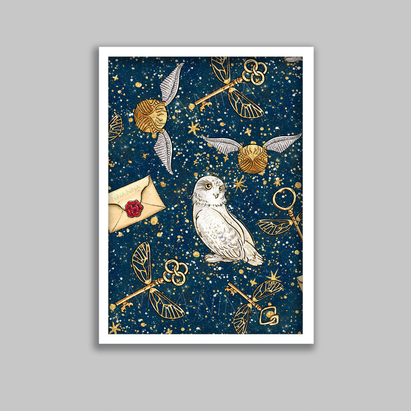 تابلو مدل هری پاتر Harry Potter کد LA-G10577
