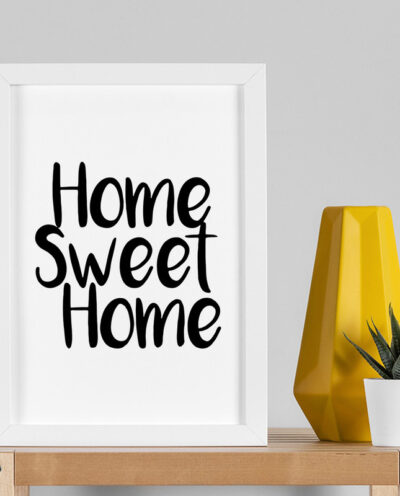 تابلو صبا طرح مدل Home Sweet Home کد sw