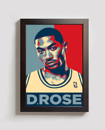 تابلو مدل بسکتبالی دریک رز derrick rose BR076