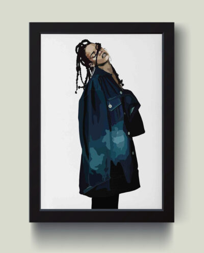 تابلو مدل Rihanna ریحانا کد m2629-b