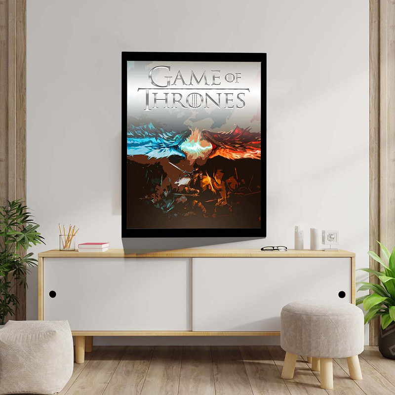 تابلو مدل Game of Thrones کد F-2283 - Image 4