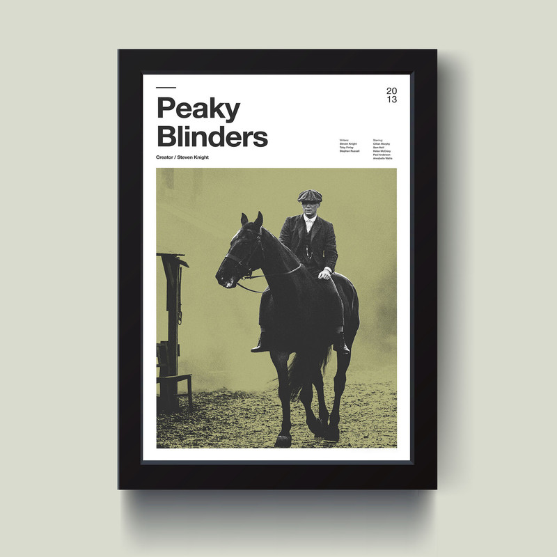 تابلو مدل Peaky Blinders کد Q2326