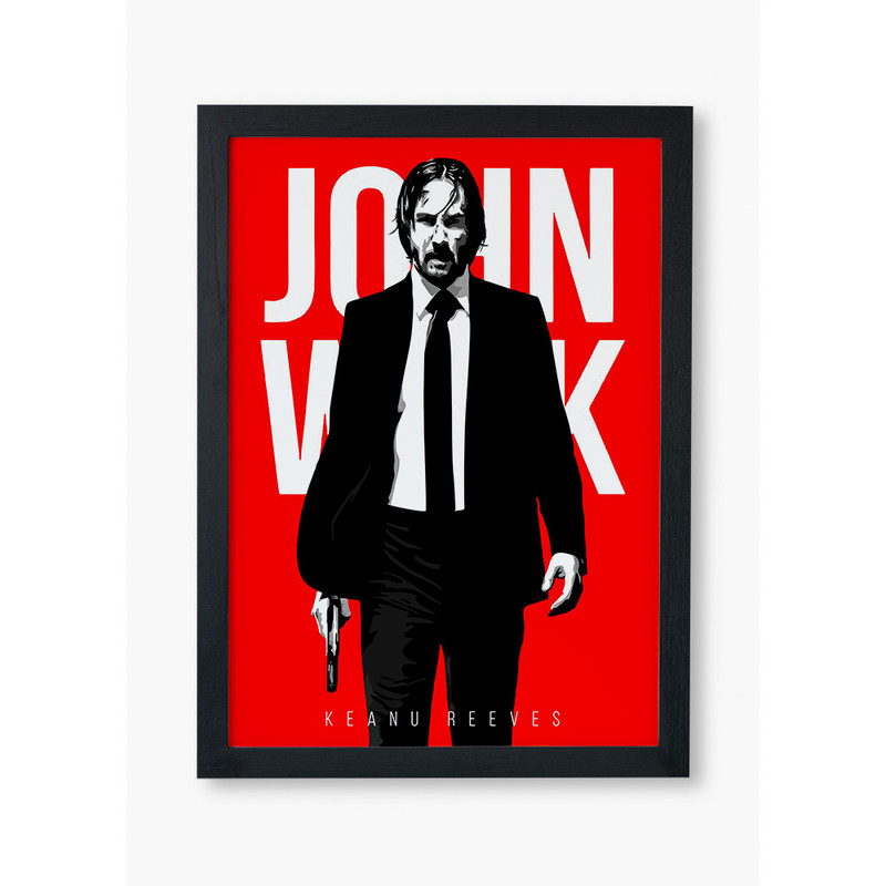 تابلو صبا طرح مدل John Wick کد m2639b - Image 2