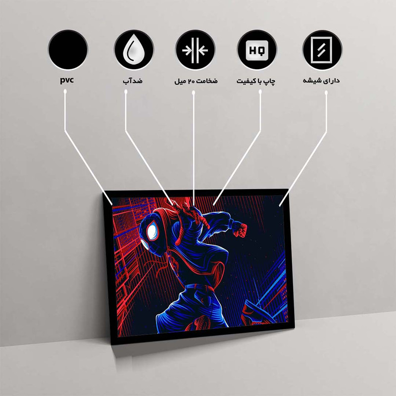 تابلو مدل spider man کد F-17025 - Image 10