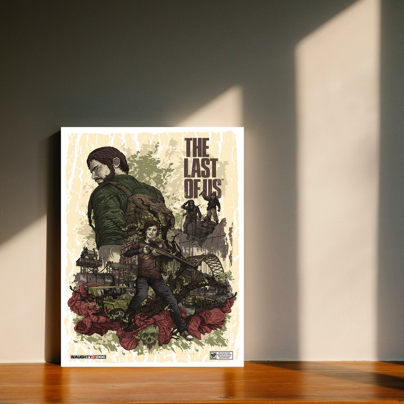 تابلو مدل گیمینگ لست اف اس LAST OF US کد 1265 - Image 3
