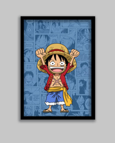 تابلو مدل انیمه وان پیس One Piece کد LA-G10506-2