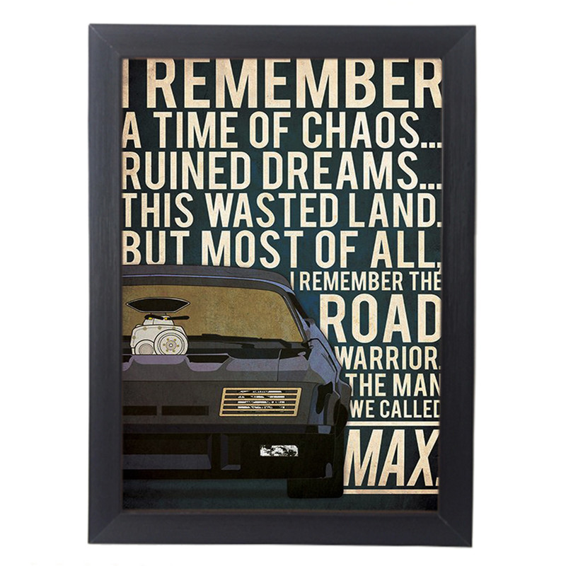 تابلو آگاپه مدل G130 طرح Mad Max