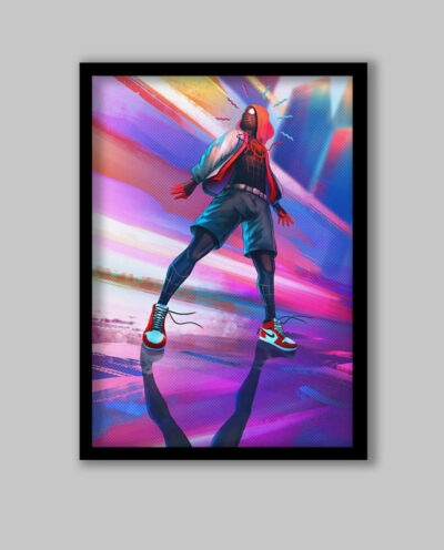 تابلو مدل فانتزی مرد عنکبوتی Spider man کد LA-G10767-2