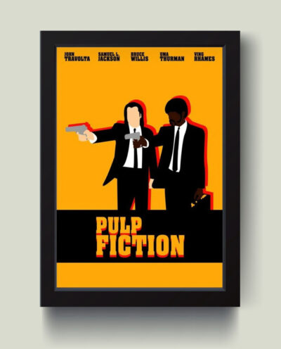 تابلو مدل Pulp Fiction کد S2506-b