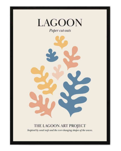 تابلو مدل Lagoon art 2 کد 248901536