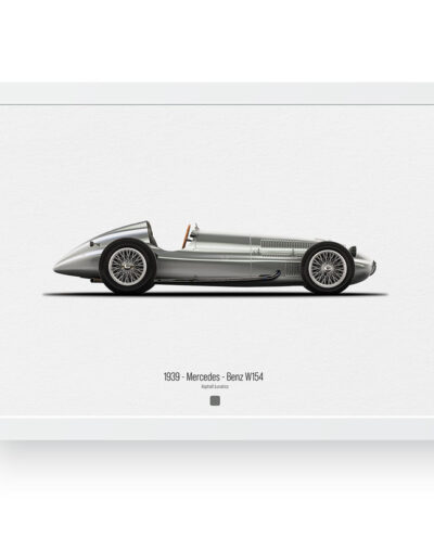 تابلو مدل Mercedes Benz W154 1939