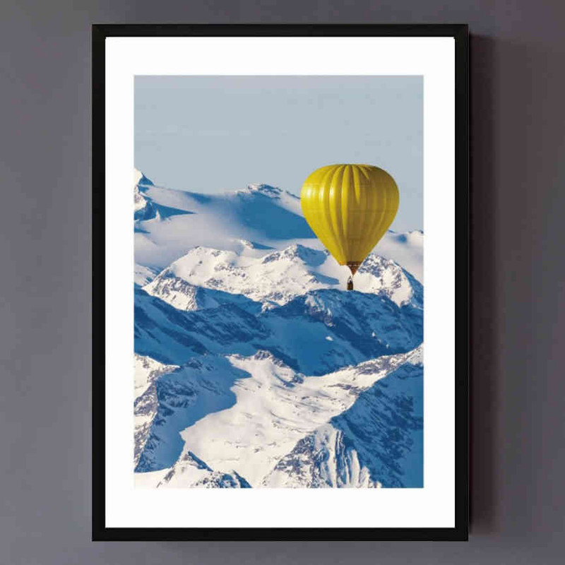 تابلو مدل Above the snowine کد 248901768 - Image 2