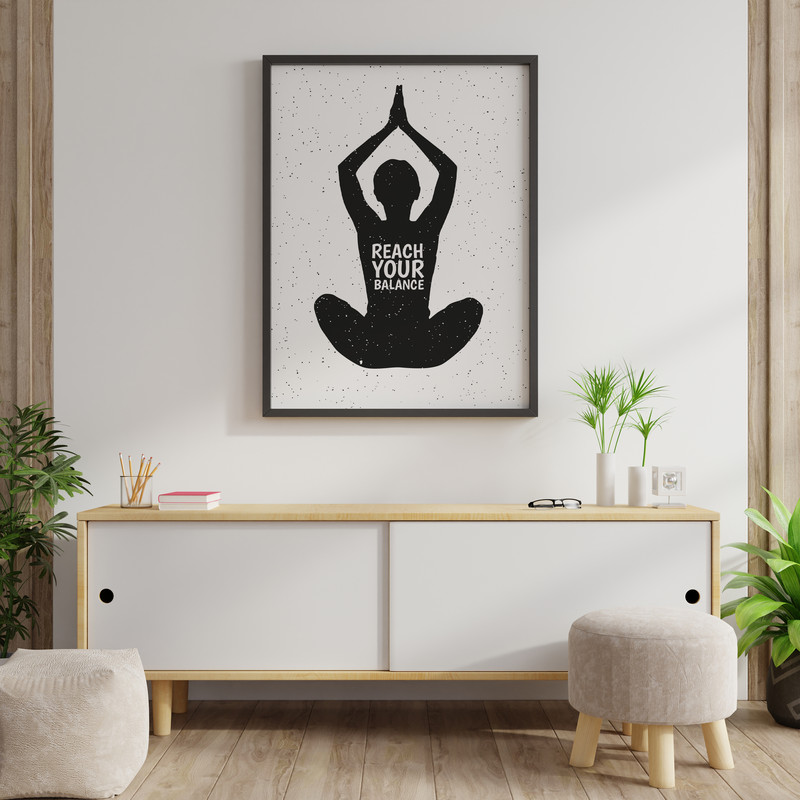 تابلو مدل یوگا yoga01 - Image 2