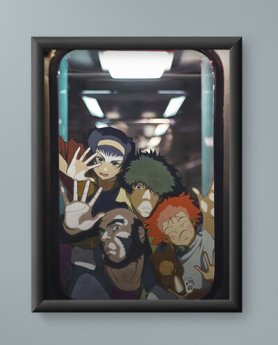 تابلو مدل انیمه کابوی بیباپ Cowboy Bebop anime 14