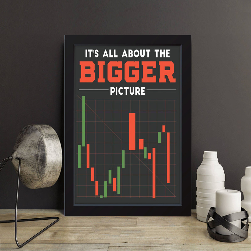 تابلو مدل کریپتو کارنسیی Crypto Currency market کدQ2726 - Image 2