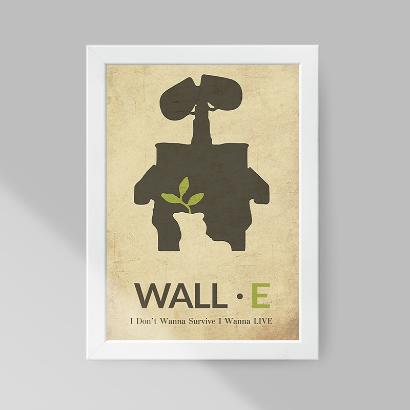 تابلو صبا طرح مدل انیمیشن wall E کد sw - Image 2