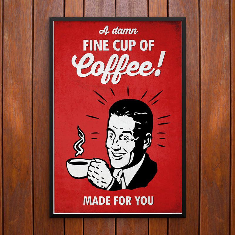 تابلو آگاپه مدل G142 طرح Twin Peaks