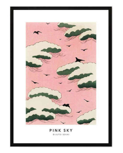 تابلو مدل Pink sky کد 248901551