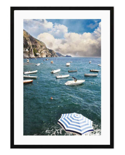 تابلو مدل Boats on amalfi کد 248901804