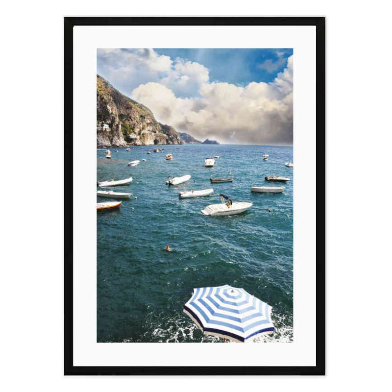 تابلو مدل Boats on amalfi کد 248901804