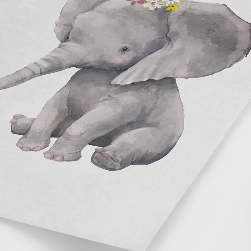 تابلو مدل Elephant and duck کد 2489011104 - Image 2