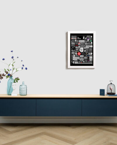 تابلو مدل سریال آفیس office W294