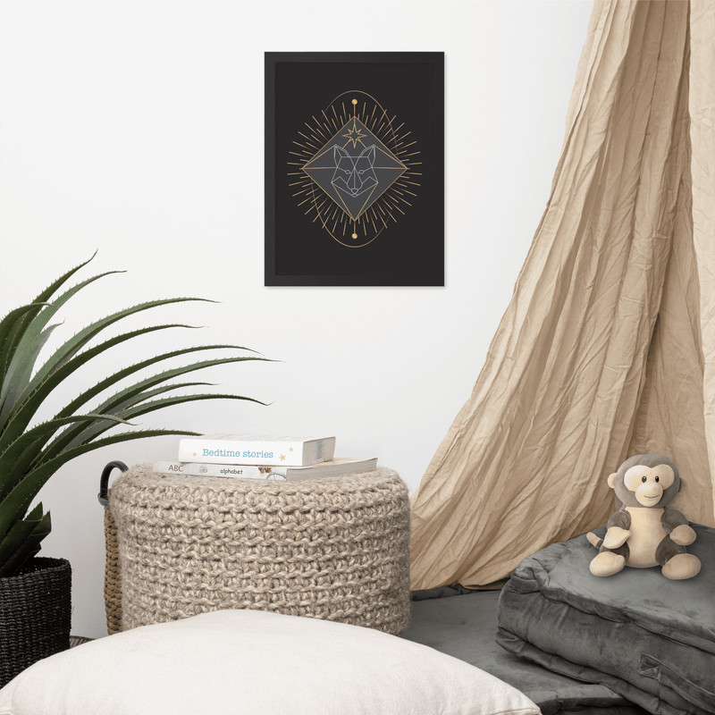 تابلو دکوراتیو مدل اشکال ژئومتریک فضایی کد 2684 - Image 9
