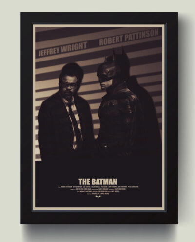 تابلو مدل The Batman پوستر فیلم بتمن کد ICC-S15