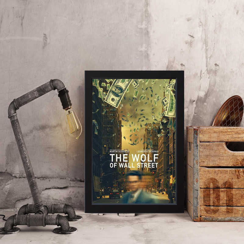 تابلو مدل The Wolf Of Wall Street کد MJ131344 - Image 2