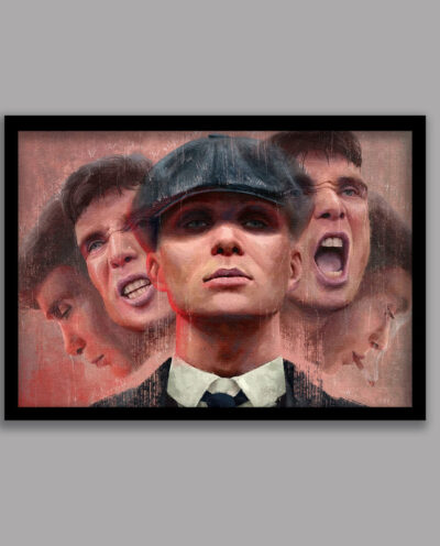تابلو مدل تامی شلبی سریال پیکی بلایندرز Peaky Blinders کد LA-G10380-2