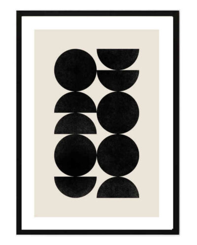 تابلو مدل Shapes moon کد 248901878
