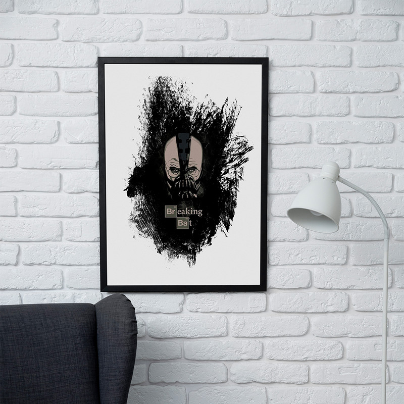 تابلو مدل دیواری طرح سریال برکینگ بد Breaking Bad کد FD102 - Image 2