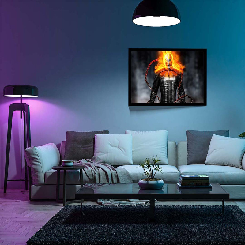 تابلو مدل ghost rider fire کد F-12036 - Image 7