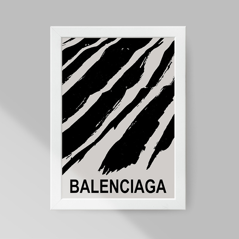 تابلو صبا طرح مدل مینیمال Balenciaga کد m2450bw - Image 2