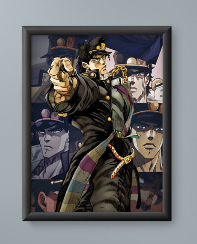 تابلو مدل انیمه جوتارو کوجو جوجو Joutarou Kuujou JoJo anime 05