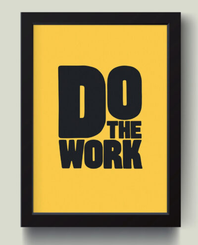 تابلو مدل انگیزشی Do The Work کد MJ13139