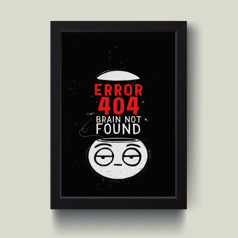 تابلو مدل Error 404 کدm5014