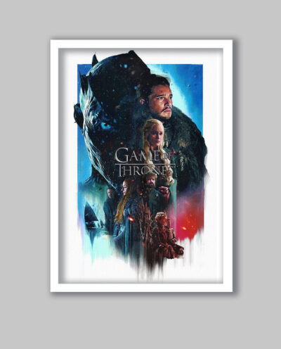 تابلو مدل سریال بازی تاج و تخت Game of thrones کد LA-G10260