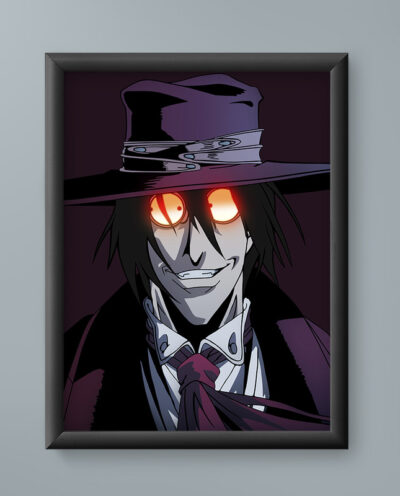 تابلو مدل انیمه الوکارد هلسینگ alucard Hellsing anime 03