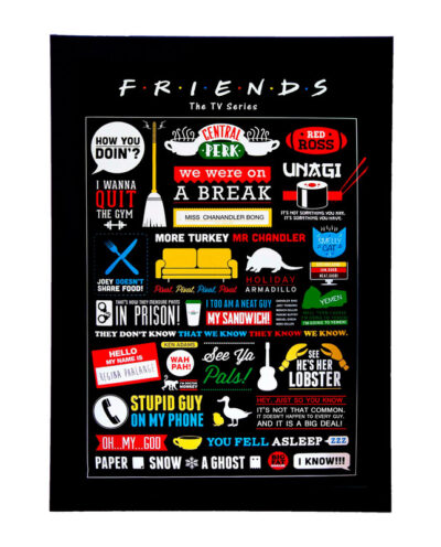 تابلو بلوویش مدل Friends