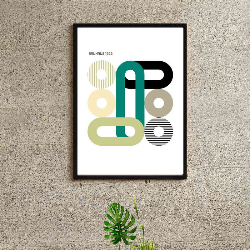 تابلو مدل Bauhaus Abstract کد 248901845 - Image 2