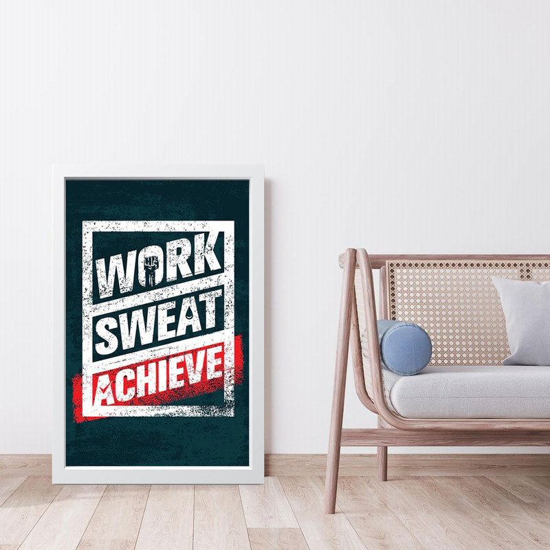 تابلو مدل انگیزشی Work swead کد G12-49 - Image 4