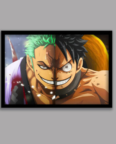 تابلو مدل انیمه وان پیس One Piece کد LA-G10504-2