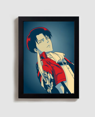 تابلو مدل اتک آن تایتان لیوای attack on titan levi BL40