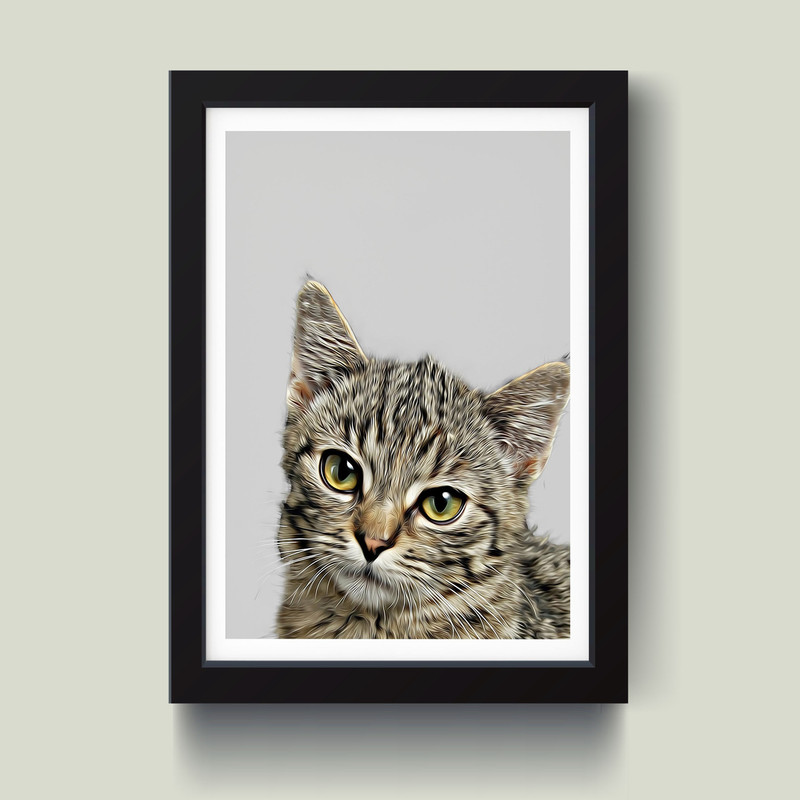 تابلو مدل Cutty Cat کد S1433-b