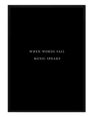 تابلو مدل Music speak کد 2489011016