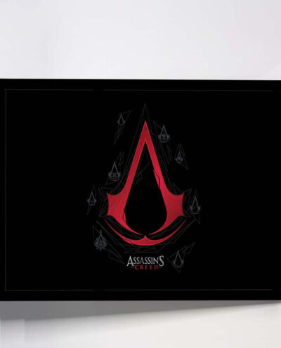 تابلو مدل assassins creed game art کد F-10035