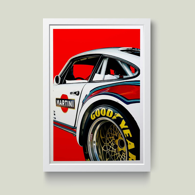 تابلو مدل Sport Car کد m2483-w