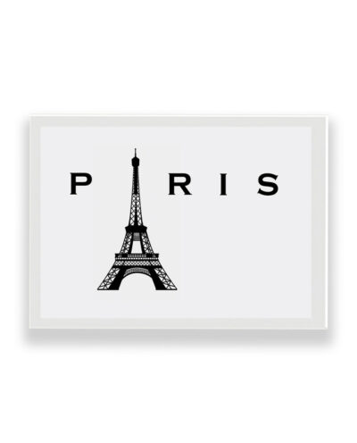 تابلو طرح مینیمال برج ایفل مدل PARIS